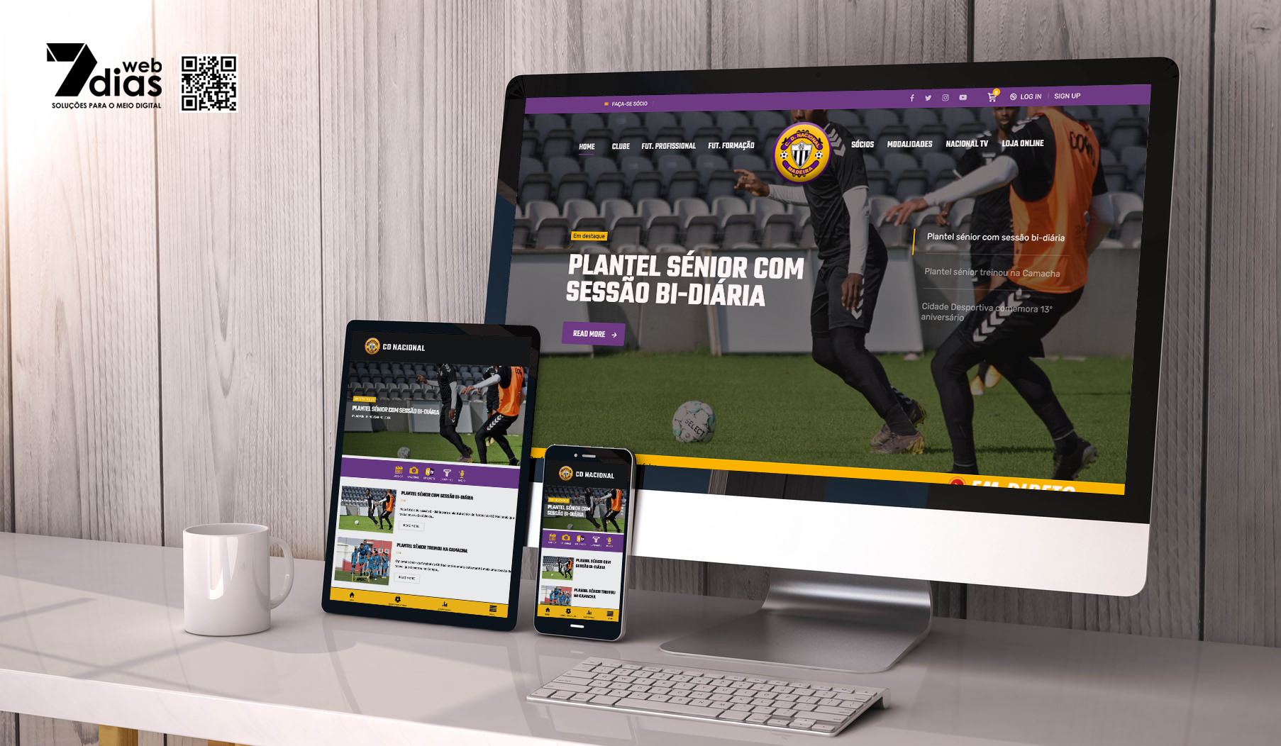 Clube Desportivo Nacional 7diasweb SEO Optimização de lojas